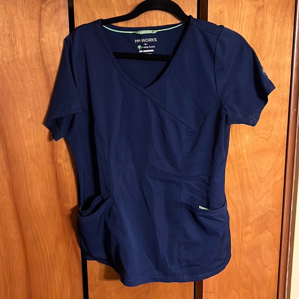 Healing hand scrub top